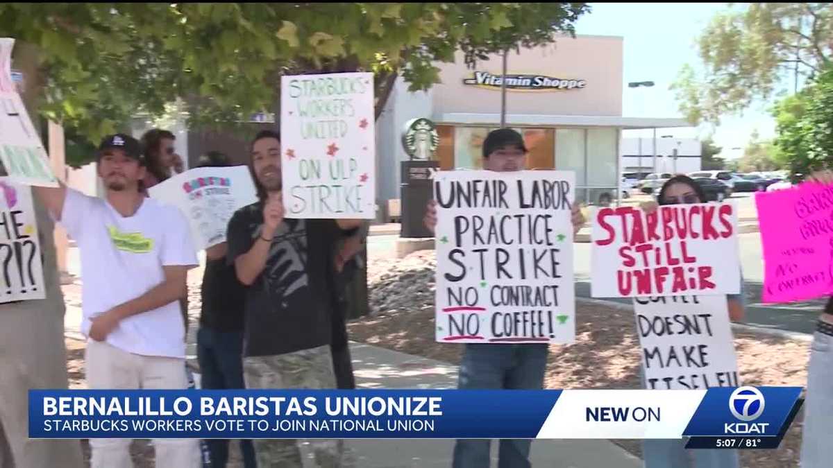 Bernalillo Starbucks workers vote to unionize