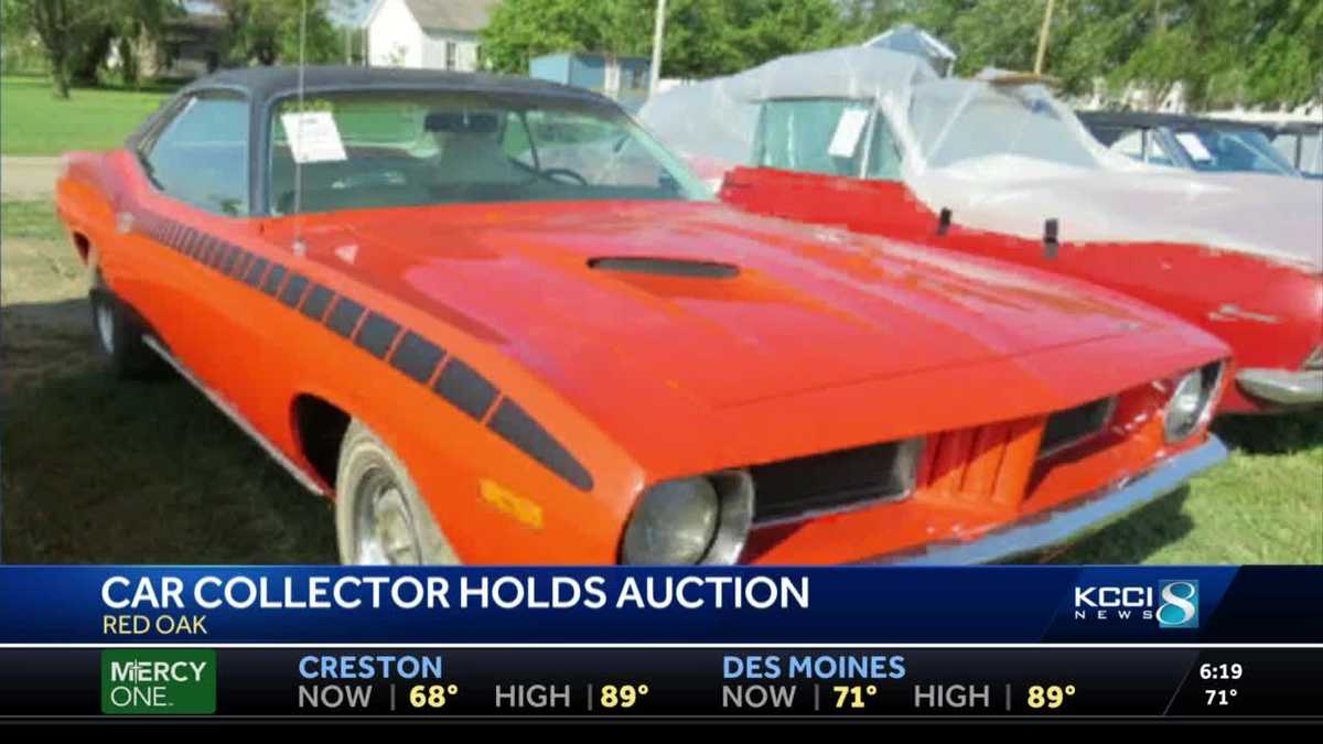 Iowa man’s massive classic car collection sold at auction