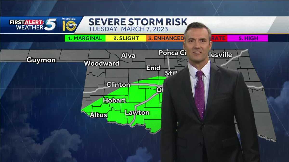 FORECAST: Rain returns, storms late - KOCO
