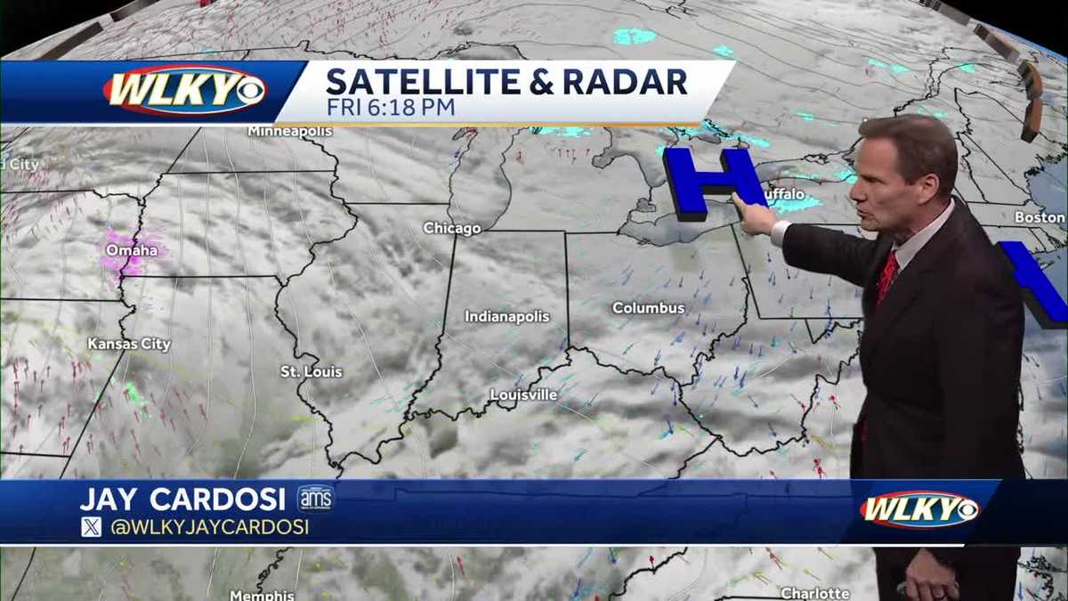 Rain on the way for a part of your weekend