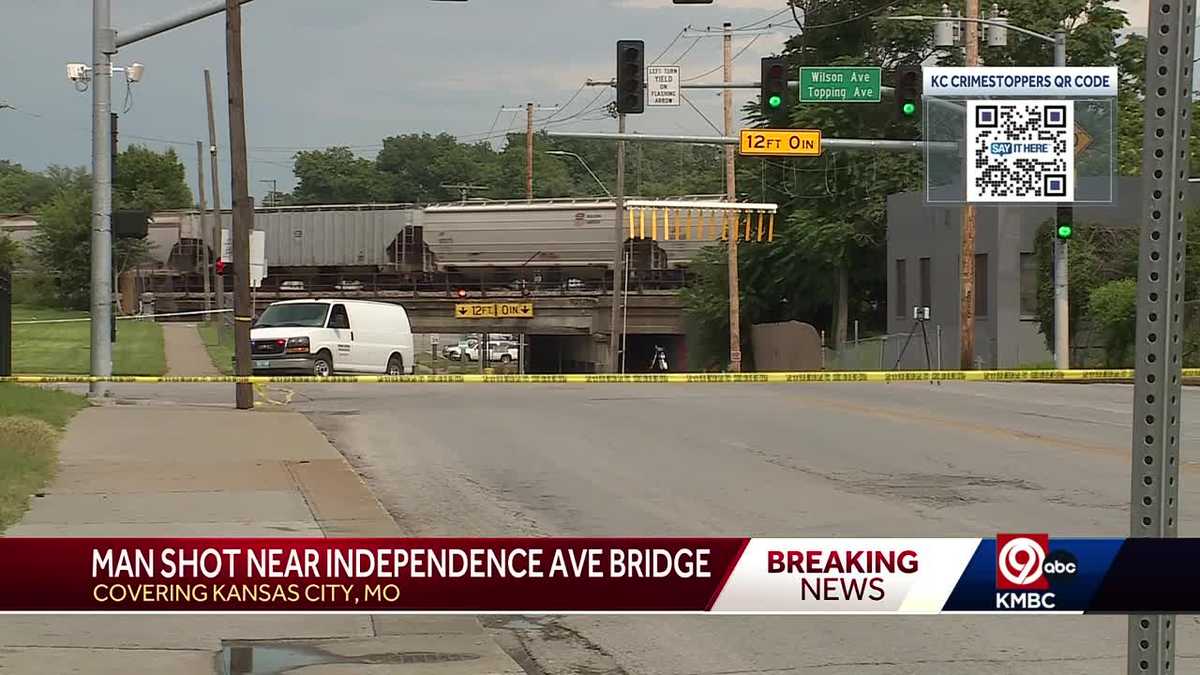 KCPD: Man shot near Independence Avenue Bridge in Kansas City