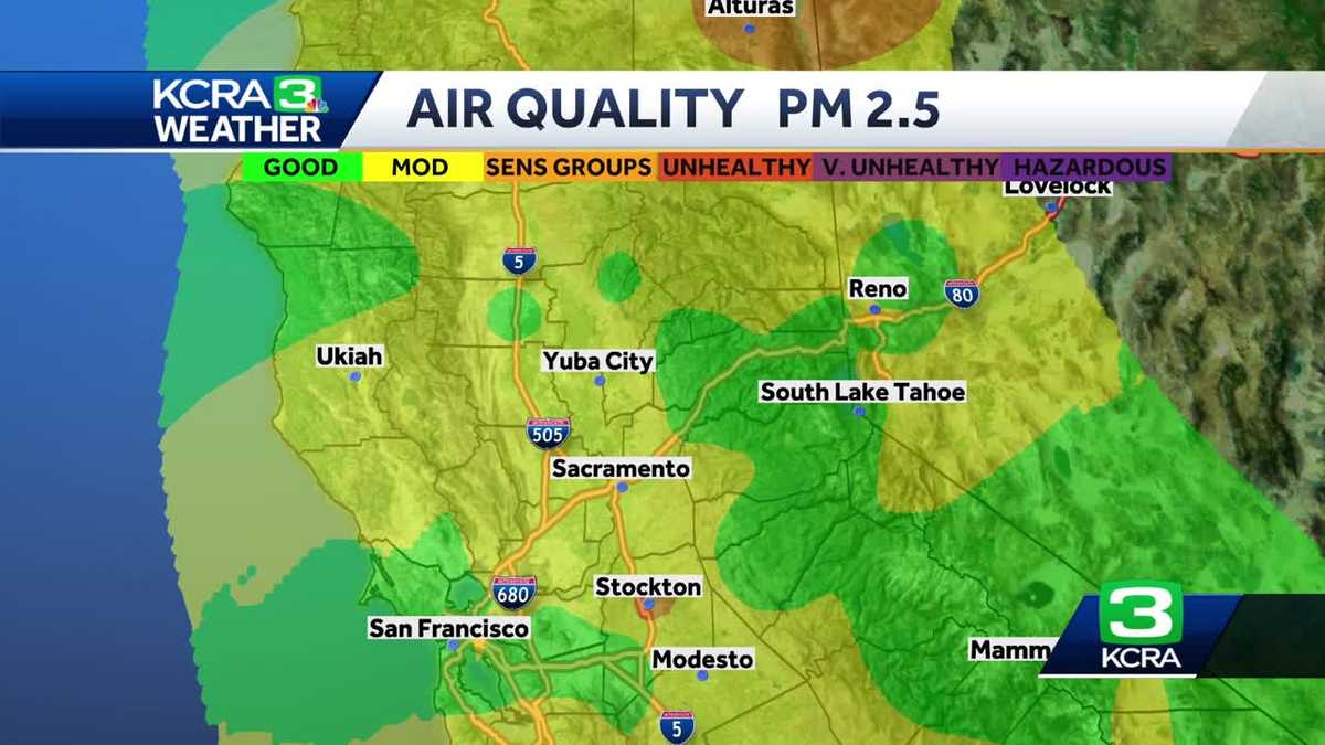 Air quality leads to burn bans in parts of Northern California