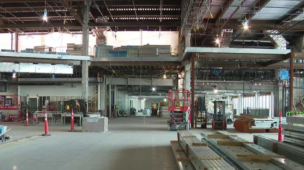 'On schedule and on budget': Eppley Airfield shows progress halfway through construction