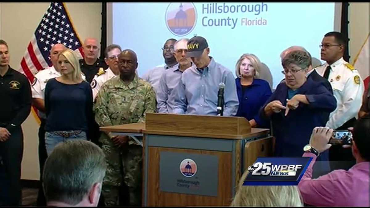 Governor Scott gives Irma update on evacuations, fuel information