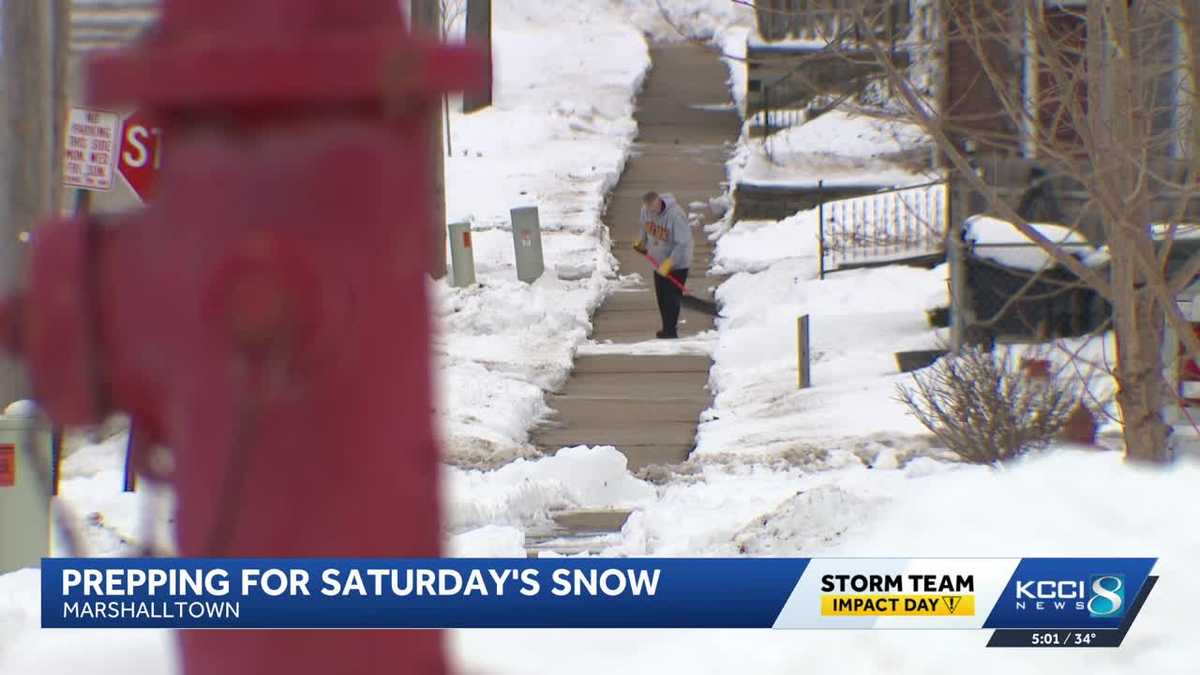 Crews prepare for another round of snow in central Iowa