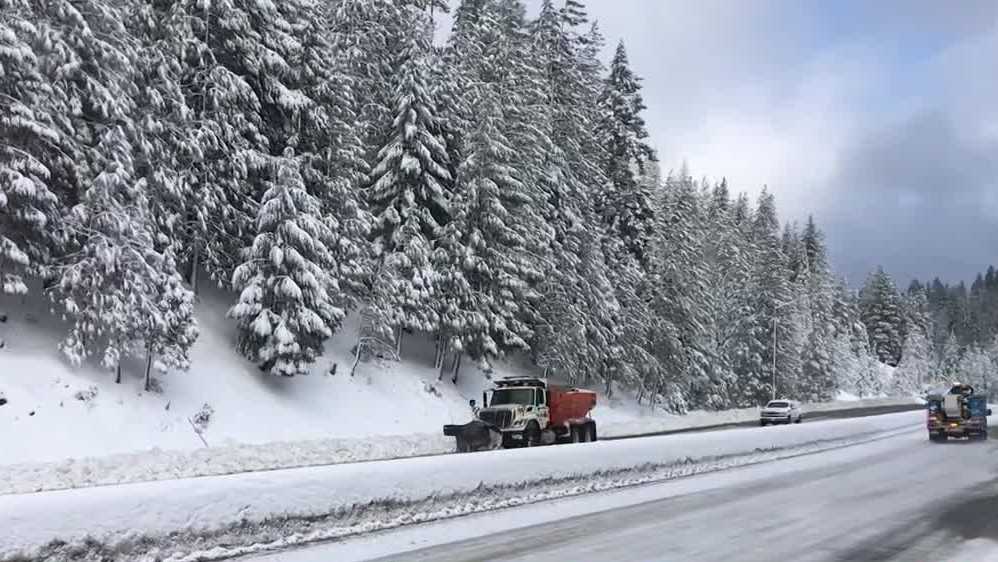 Caltrans reopens I80 after winter storm