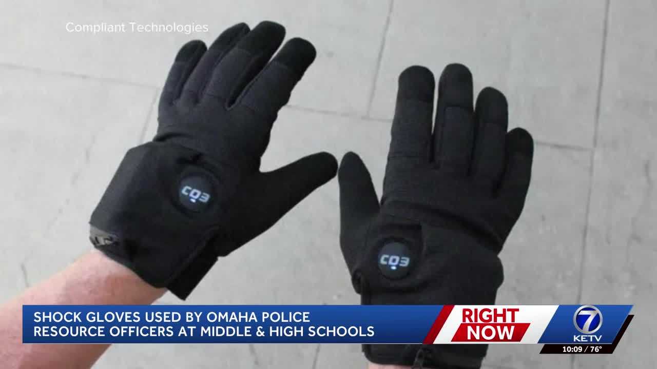 'Immediate compliance': Omaha police unveil shock gloves for school resource officers