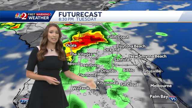 Scattered showers, storms Tuesday - Vimarsana News