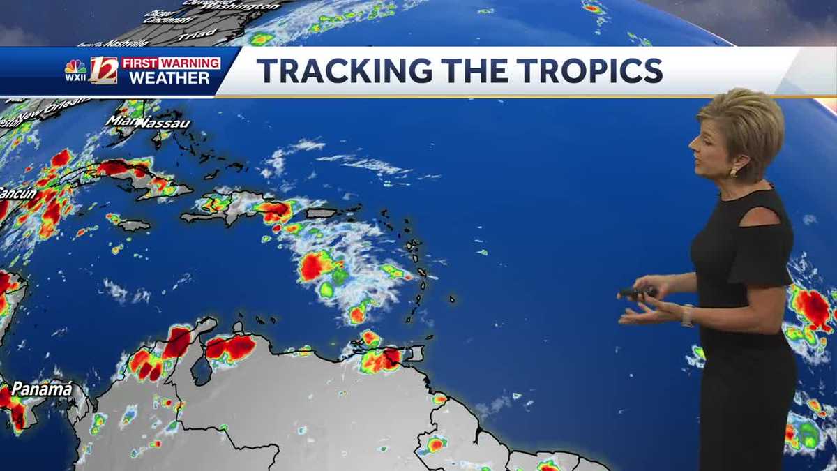 WATCH: Tracking two areas in the Tropics