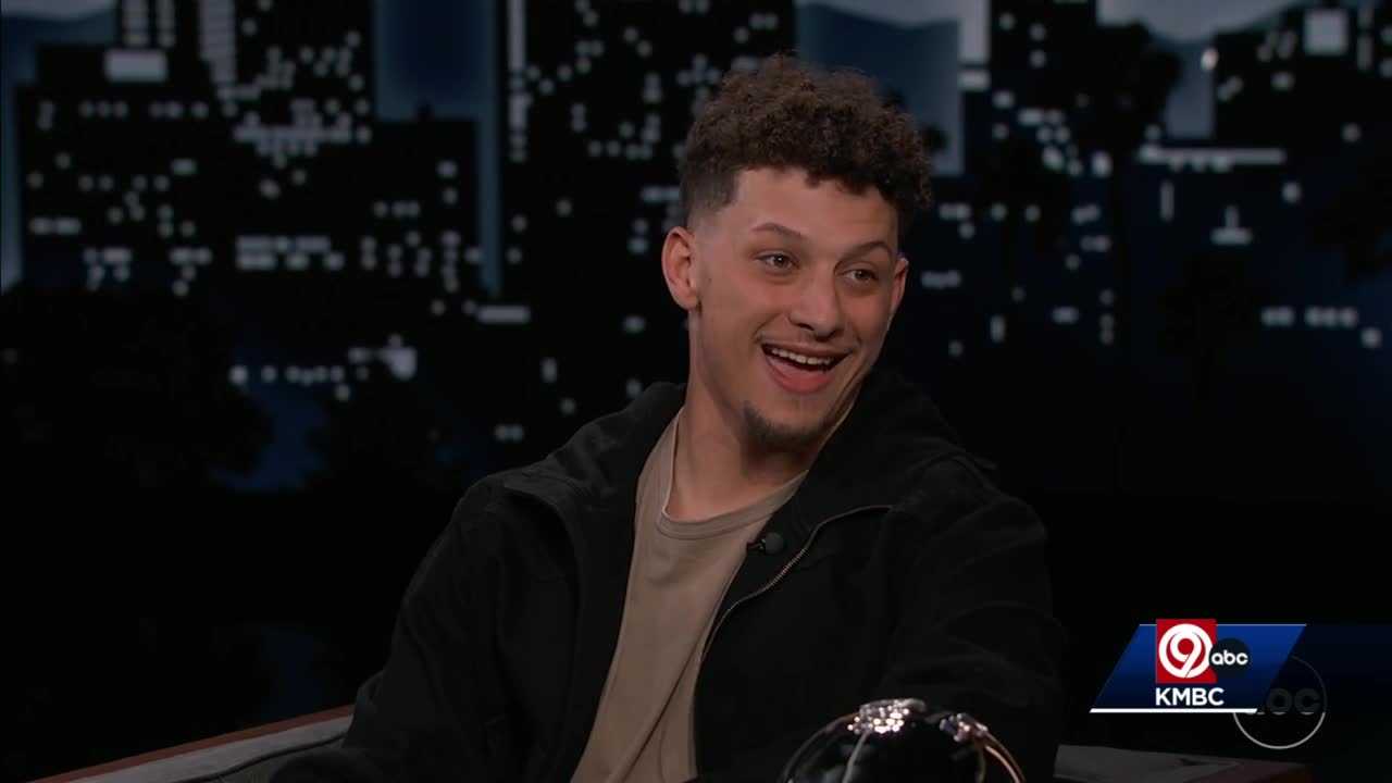 Patrick Mahomes Talks Super Bowl Win, Trick Play On Jimmy Kimmel