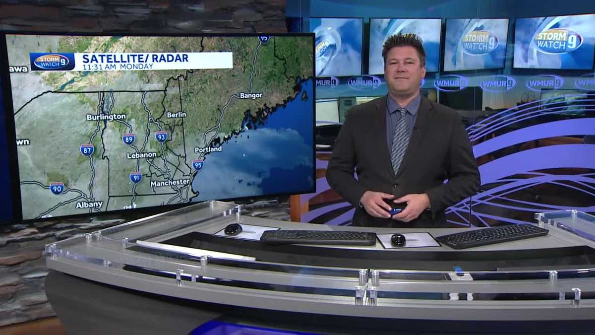 Watch: Fair skies before clouds, snow move in Tuesday morning