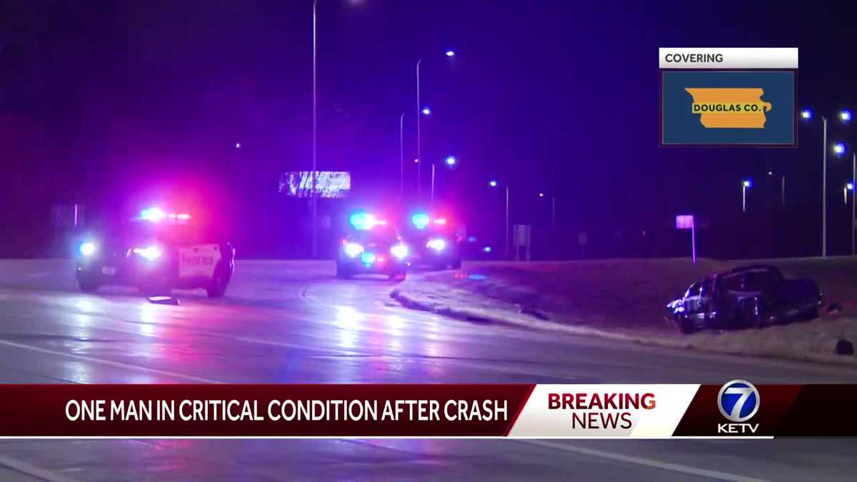 1 person in critical condition after a crash on I-80 ramp