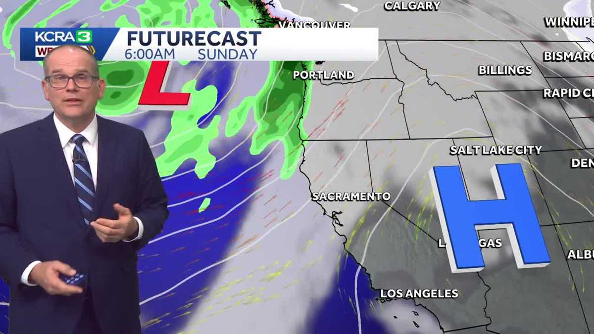Dry skies with foggy mornings in the Central Valley of Northern California