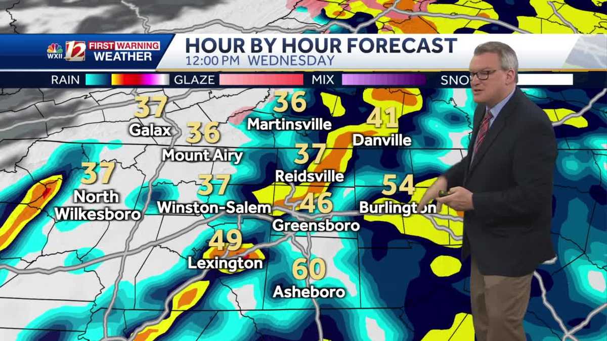 WATCH: Cool Tuesday, Wet Wednesday with storm risk for some