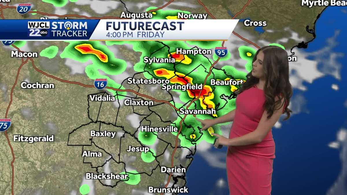 Scattered showers and storms for a warm Memorial Day weekend