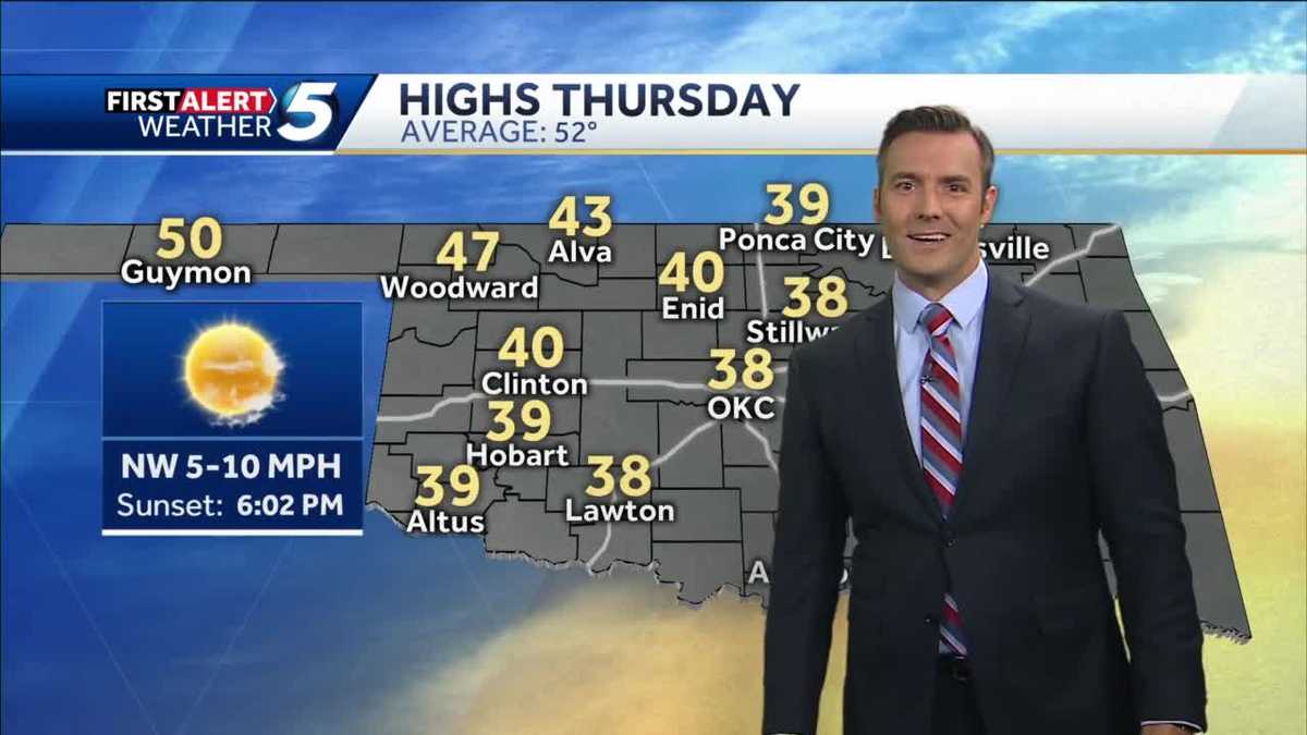 FORECAST: Sunny today, but still cold