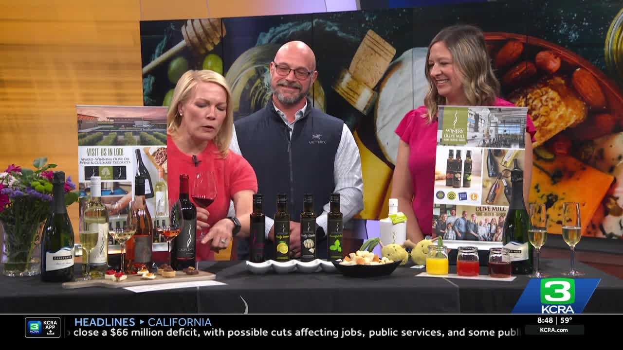 Mother's Day weekend event: Wine and olive oil pairing in Lodi