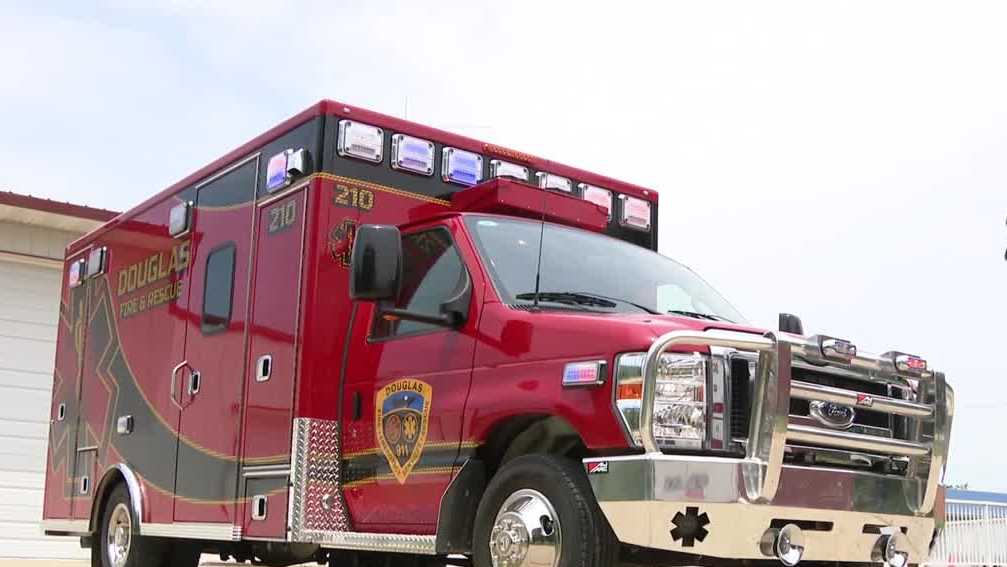Douglas Rescue Squad receives new ambulance