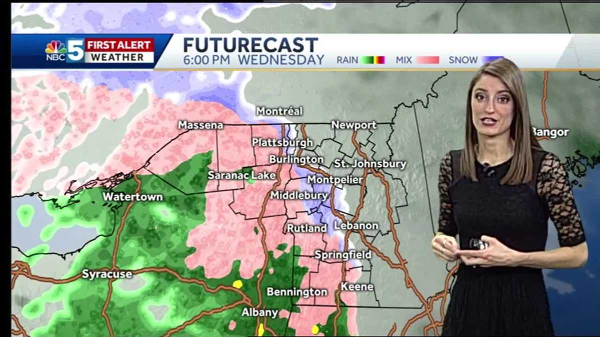 Video: Mixed showers are back this evening (2/6/19)