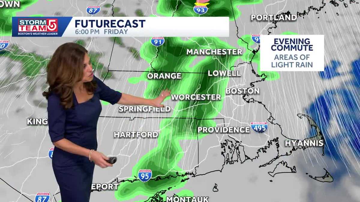 Video: Mild weather ahead of evening rain