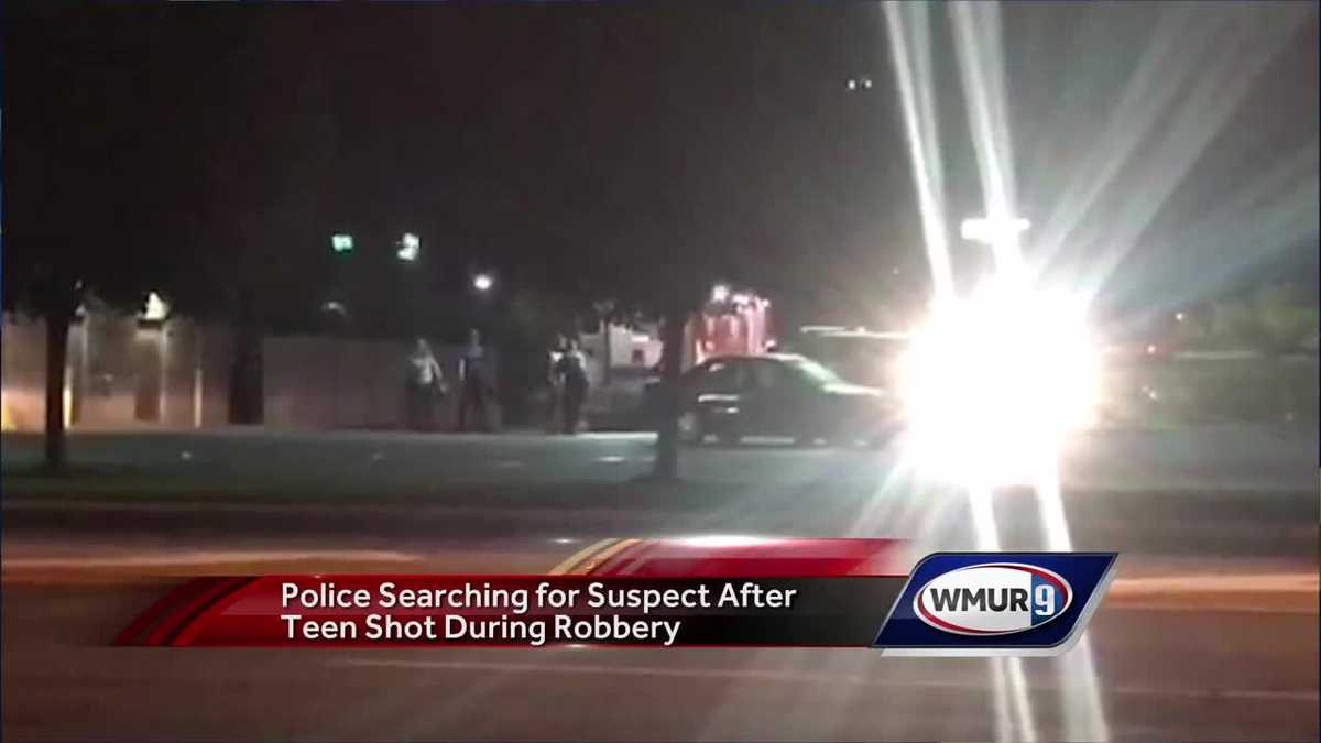 Police search for suspect after teen shot during robbery