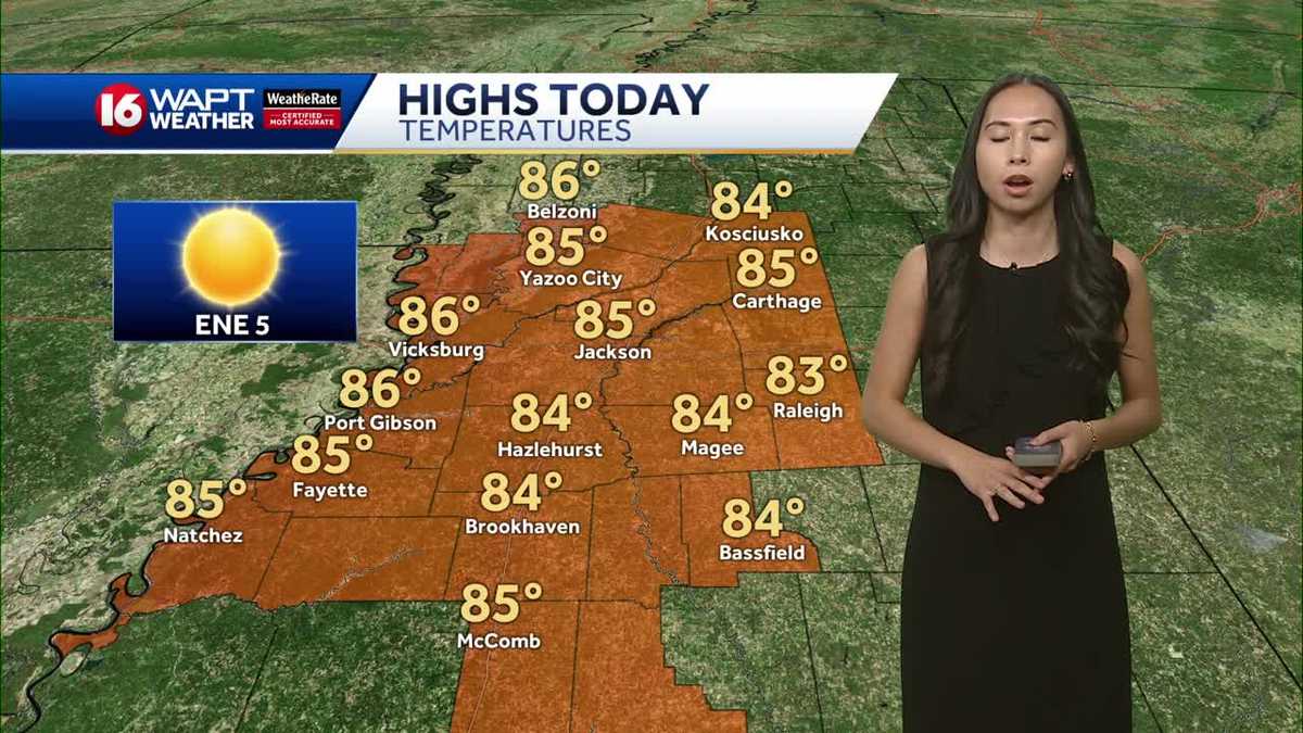 Warmer for the weekend, next cold front arrives next week