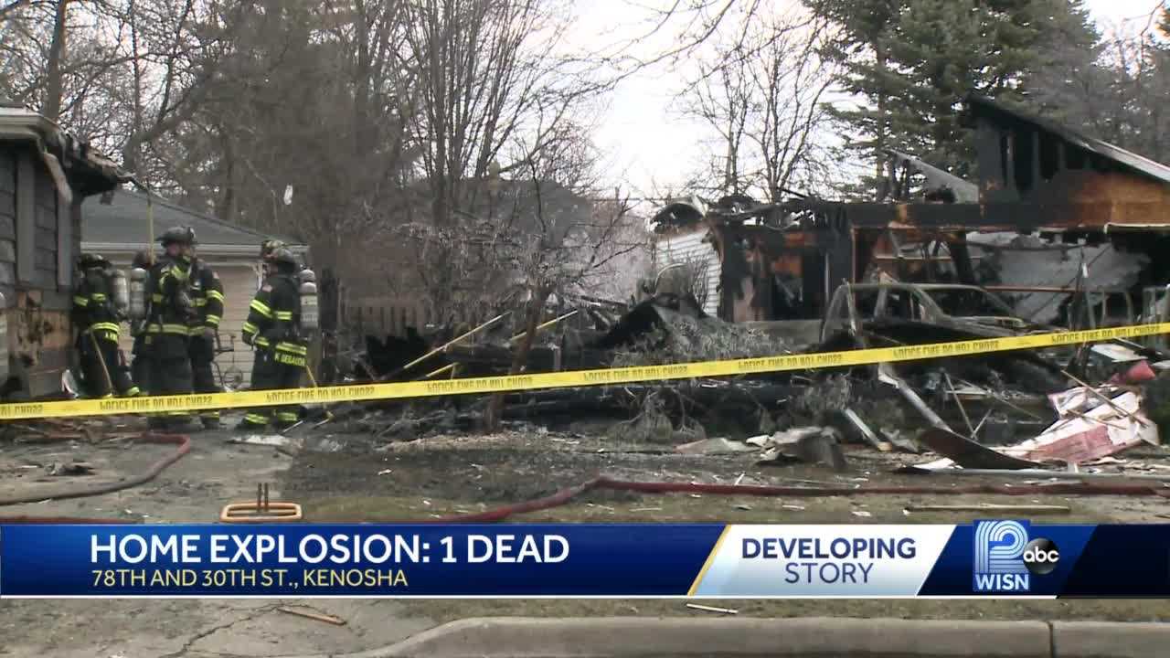 1 Feared Dead, 2 Injured In Kenosha House Explosion