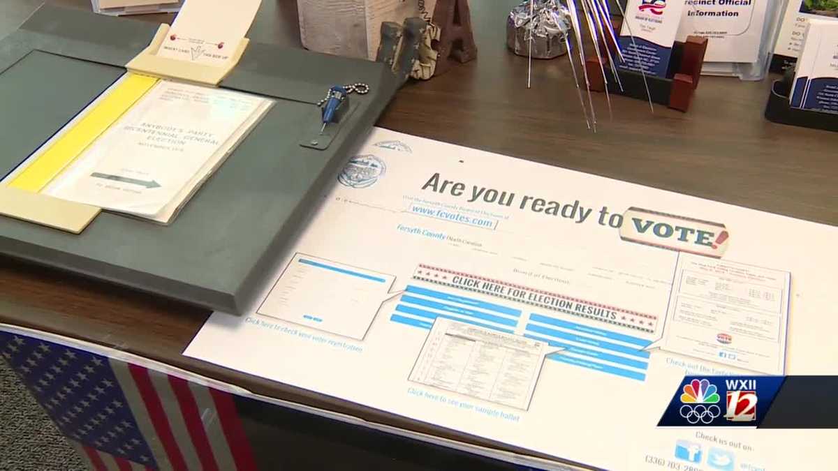 Elections official weigh in on prep, deadlines ahead of NC voter