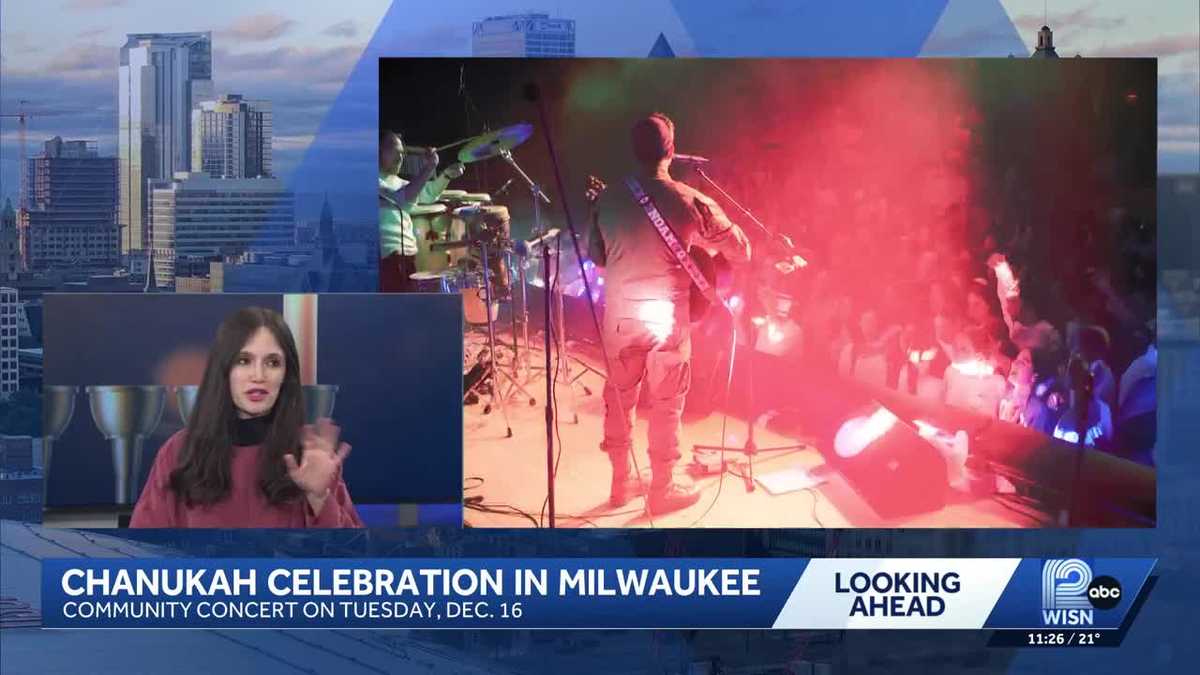 Hanukkah celebration in Milwaukee