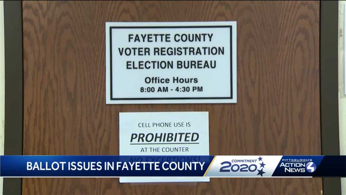 Fayette County voters could receive duplicate ballots