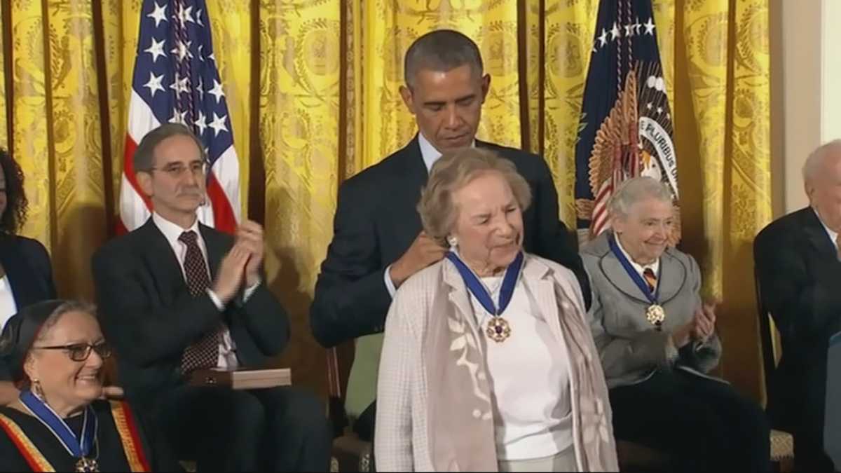 Ethel Kennedy Receives Presidential Medal Of Freedom 1923