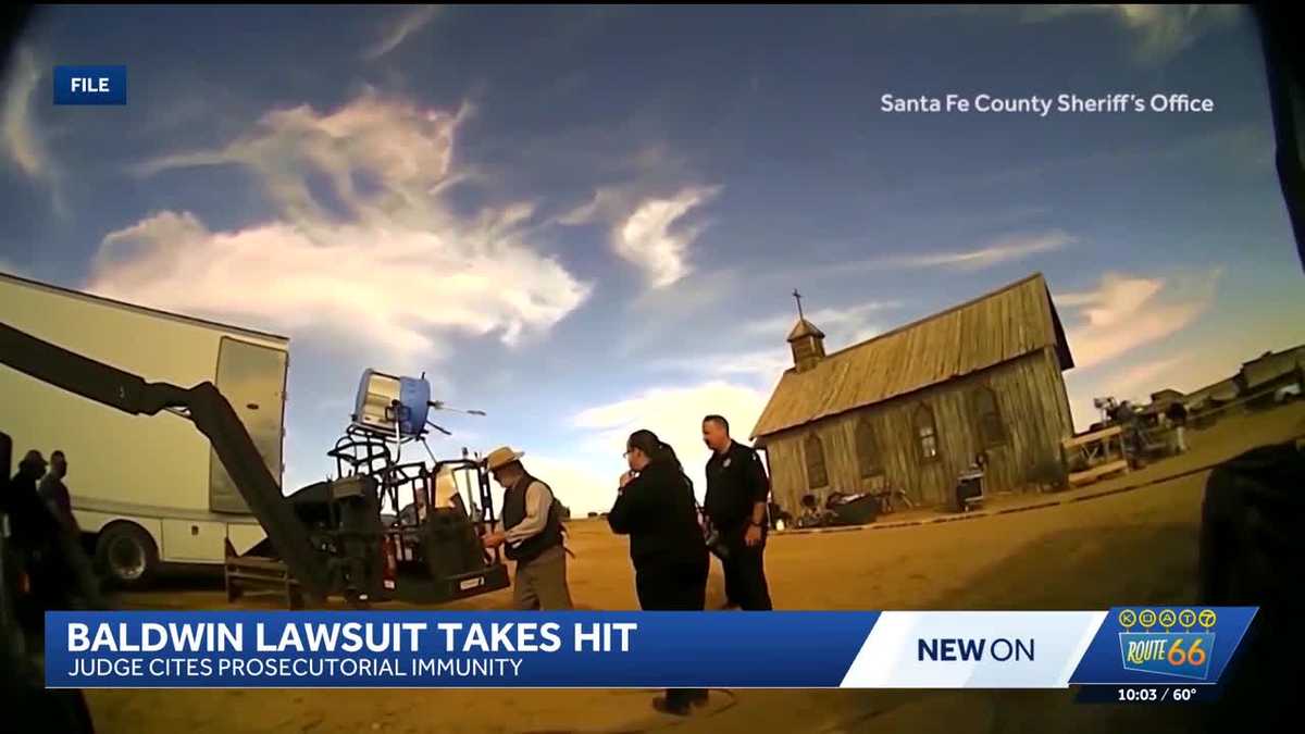 Federal judge dismisses Baldwin suit against ‘Rust’ prosecutors