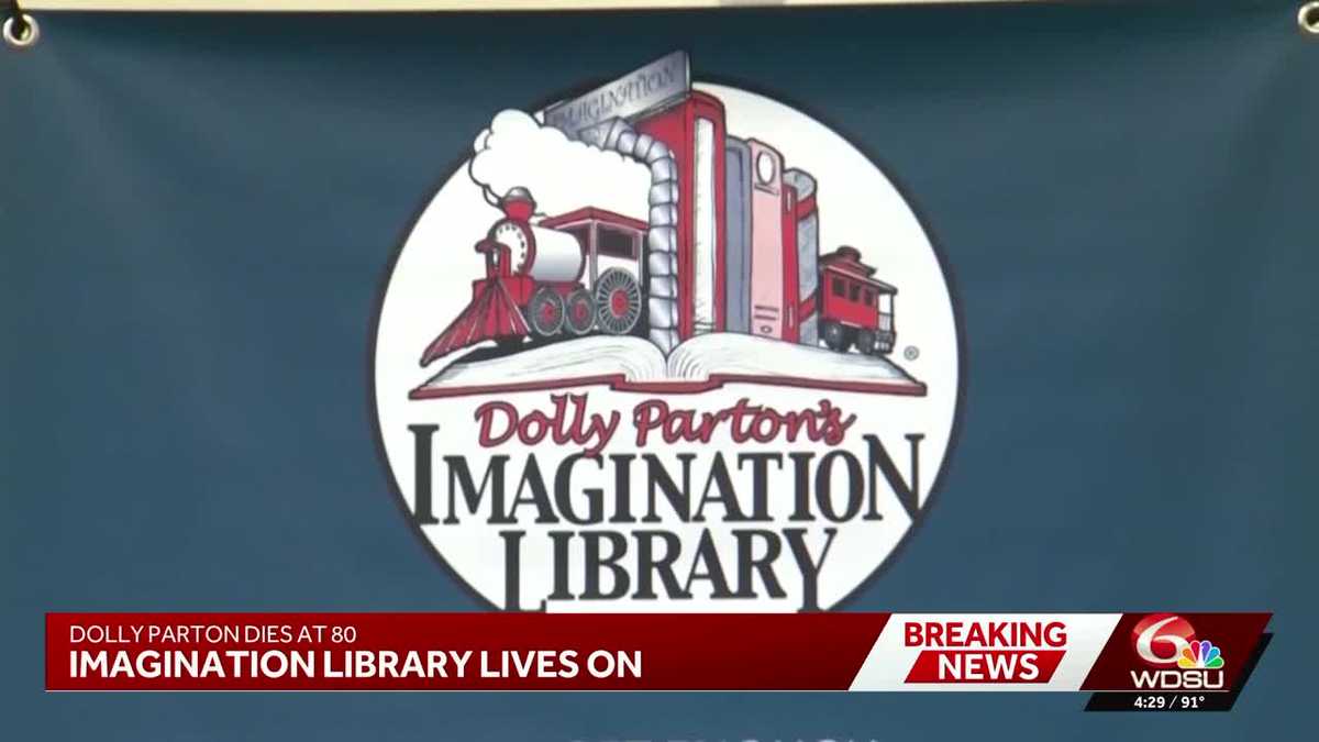 Dolly Parton's imagination library legacy continues on in Louisiana