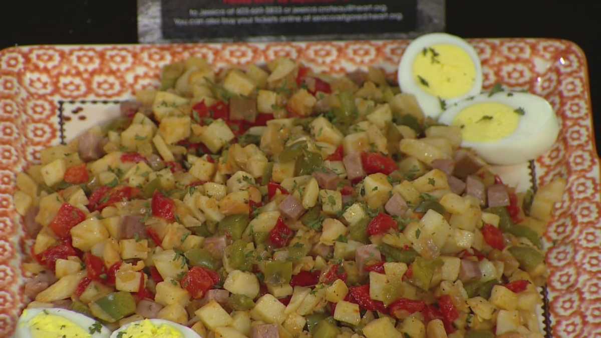 Hearty skillet ham hash