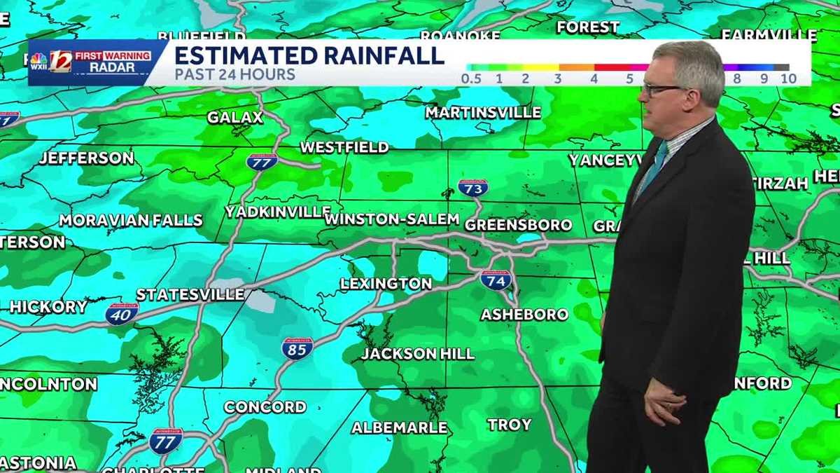 Spring temperatures return as North Carolina drips dry