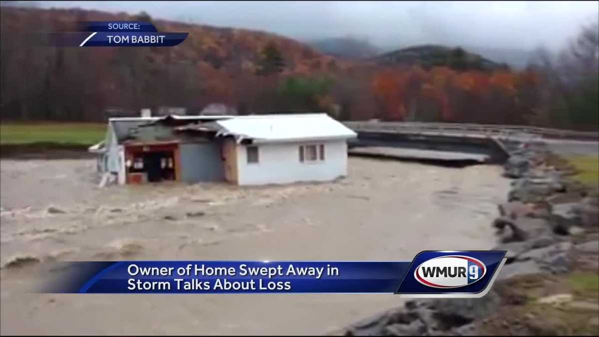 Grafton County owner of home swept away in storm talks about loss