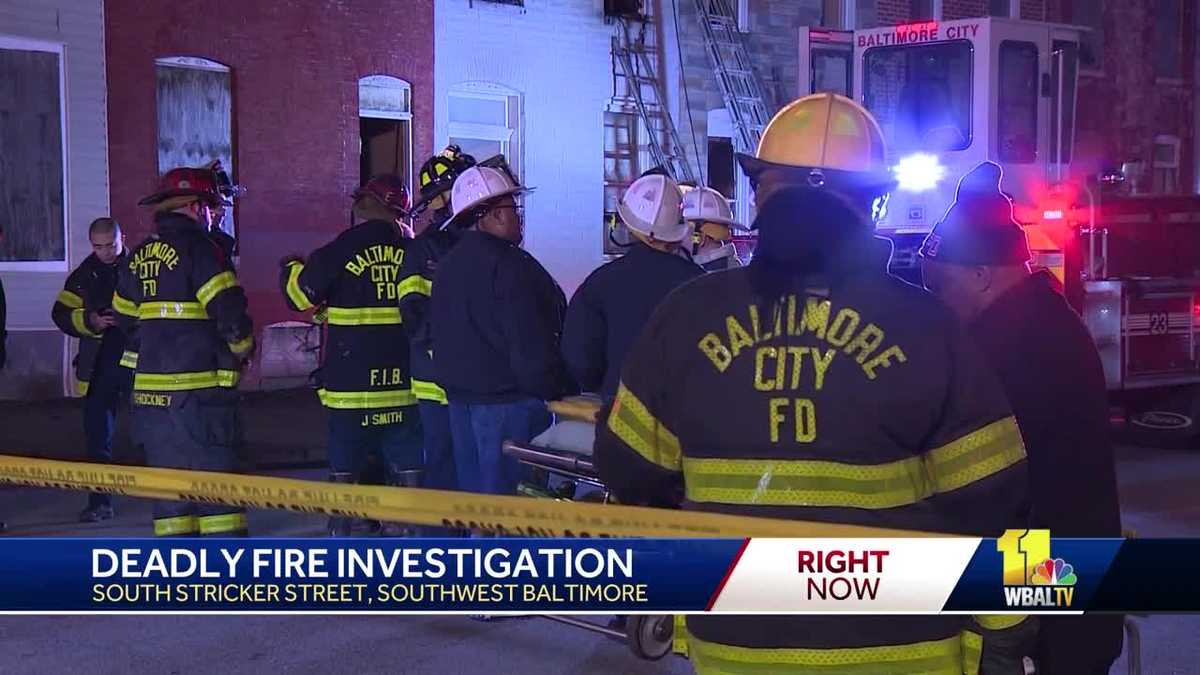 Woman found dead in vacant building fire in southwest Baltimore
