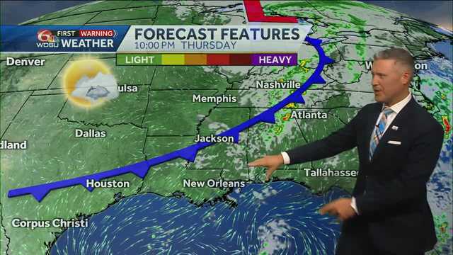 New Orleans forecast highs lows rain chances cold front - Vimarsana News