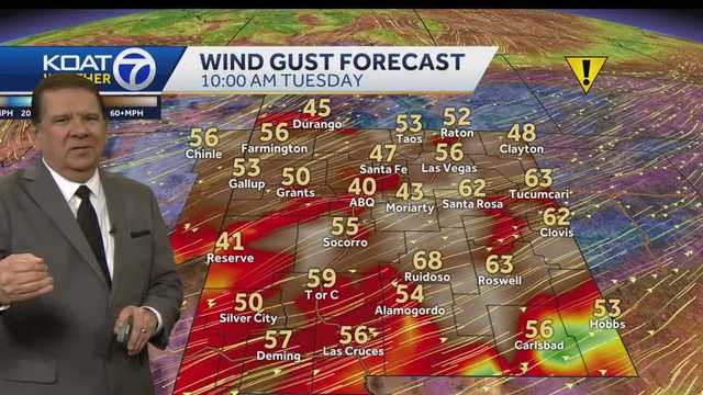 Warming trend in New Mexico before strong winds return - Vimarsana News