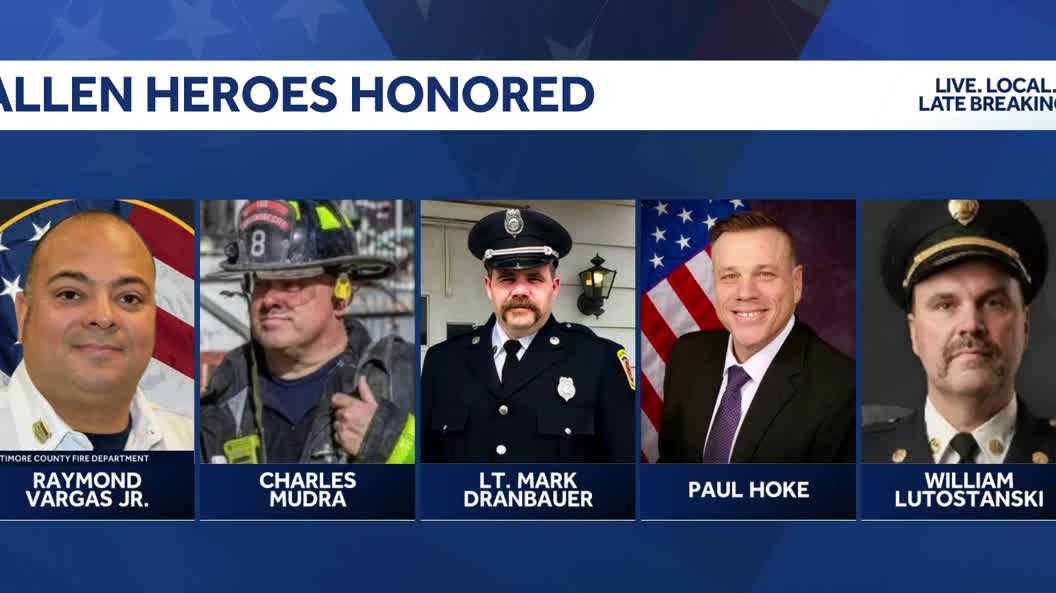 Ceremony held to honor first responders who died in the line of duty
