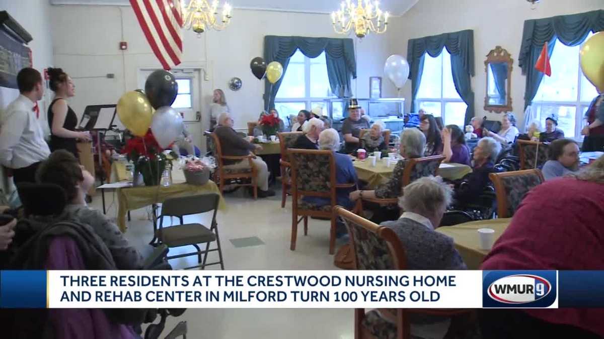 Three residents at Milford nursing home turn 100 years old