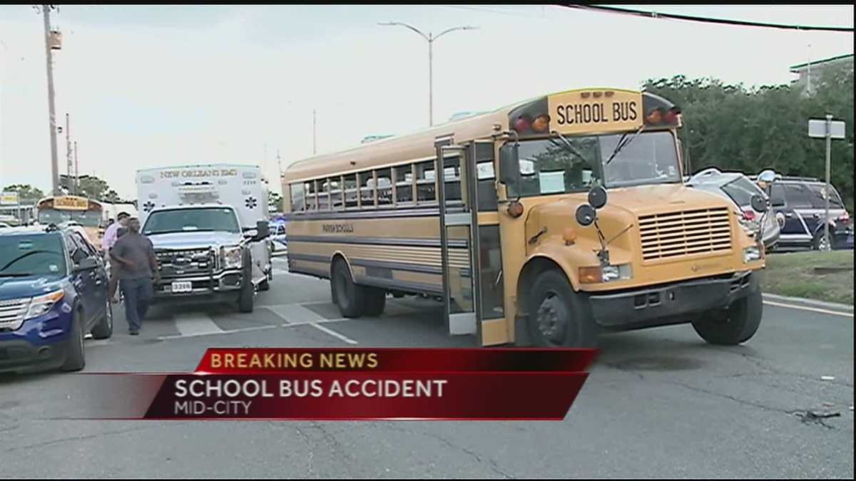 10 children, bus driver injured in accident involving school bus near ...