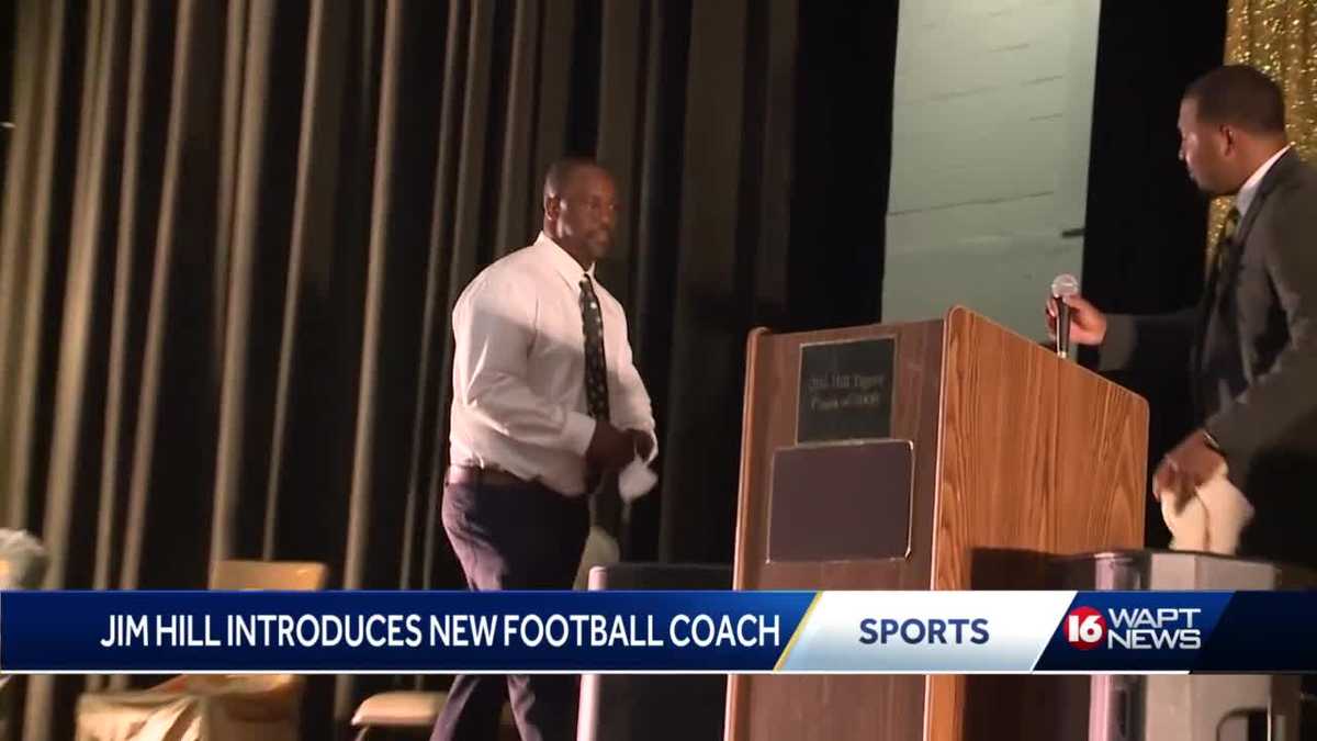 Jim Hill officially introduces their new football coach