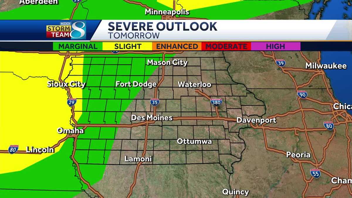 Iowa weather: Hot and muggy conditions linger with storm chances returning Wednesday