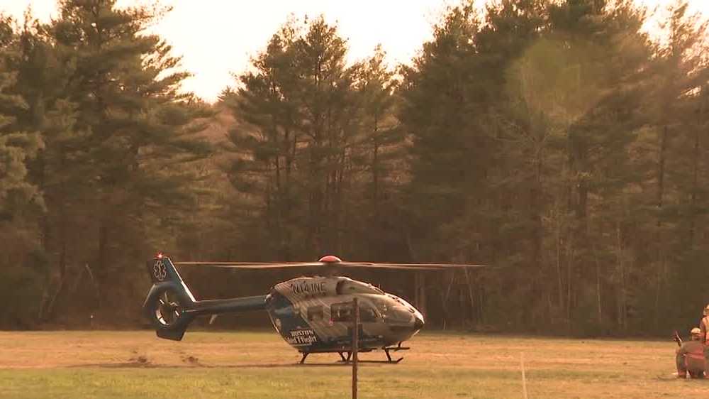 Child airlifted to hospital after vehicle explosion in Deerfield