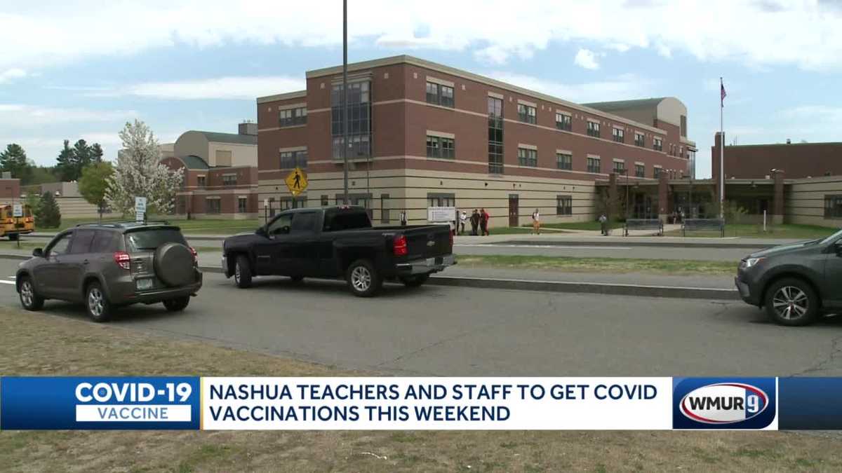 Nashua teachers, staff set to get COVID19 vaccinations this weekend