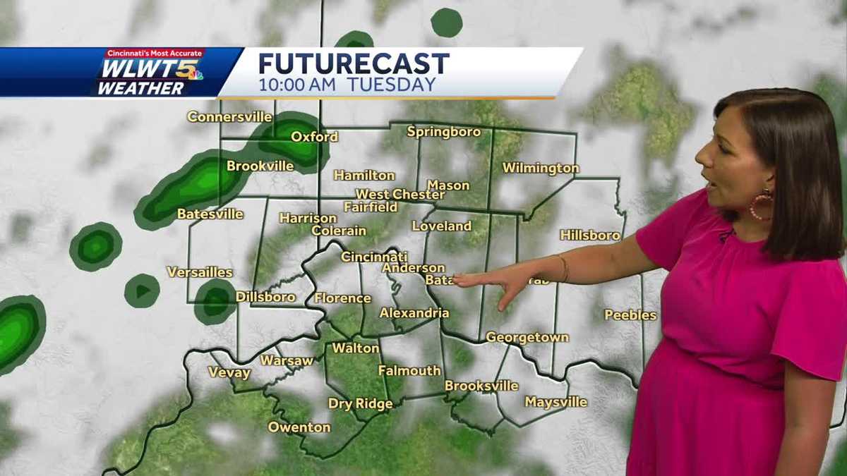 Watching the threat for Tuesday storms that could bring strong winds ...