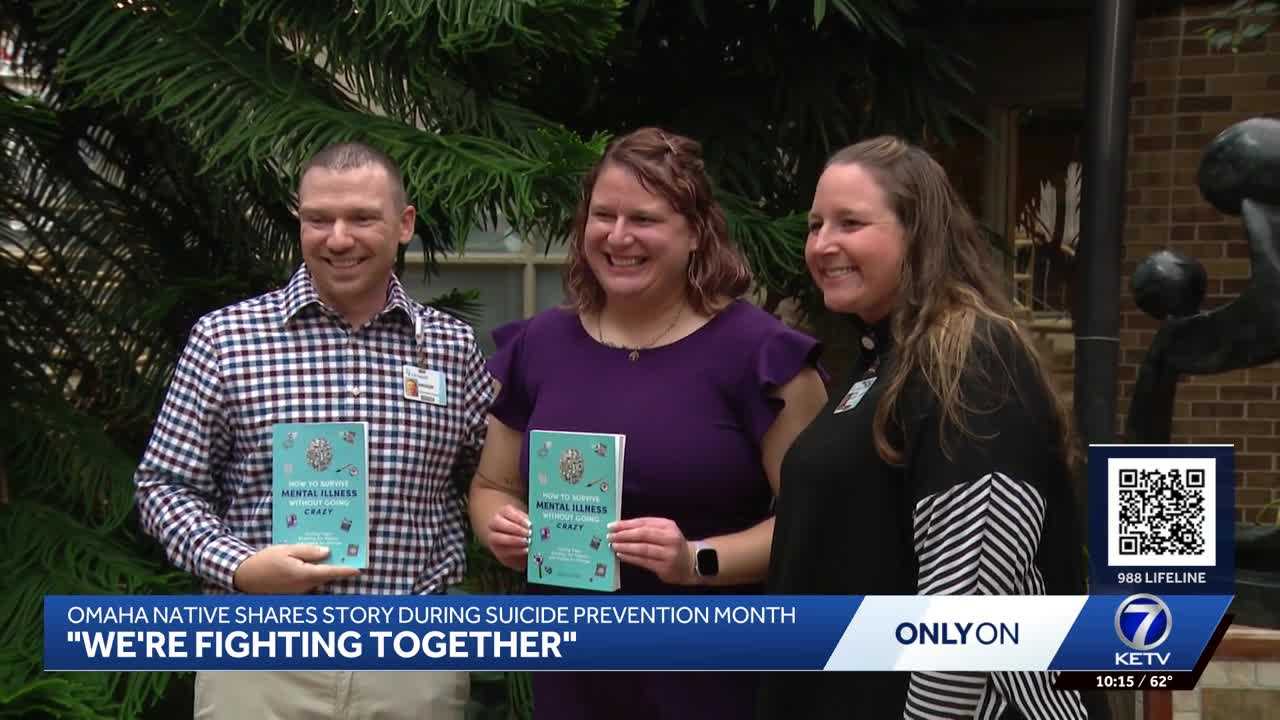 'We're fighting together': Omaha native shares story during suicide prevention month