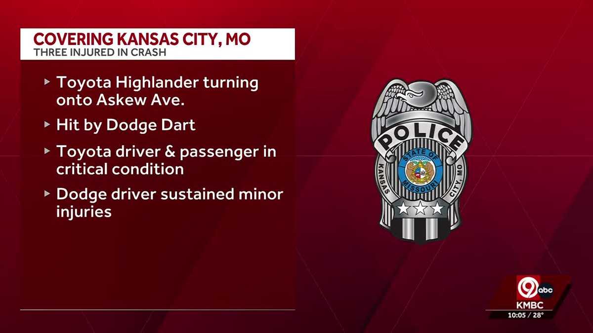 Two critically hurt in Kansas City crash under investigation