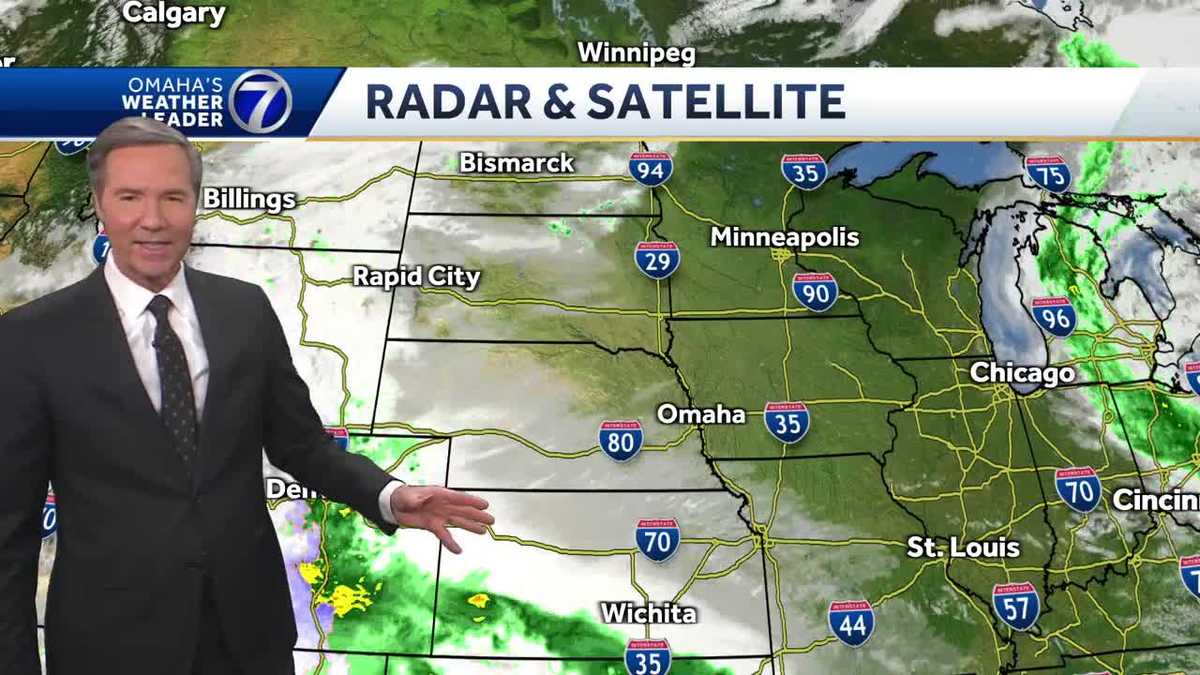 More clouds Wednesday around Omaha and a small shower chance - KETV